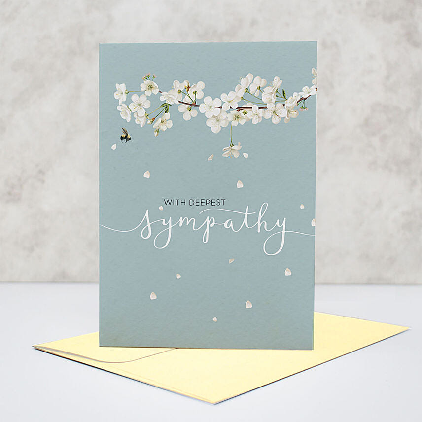 Sympathy Greeting Card: 