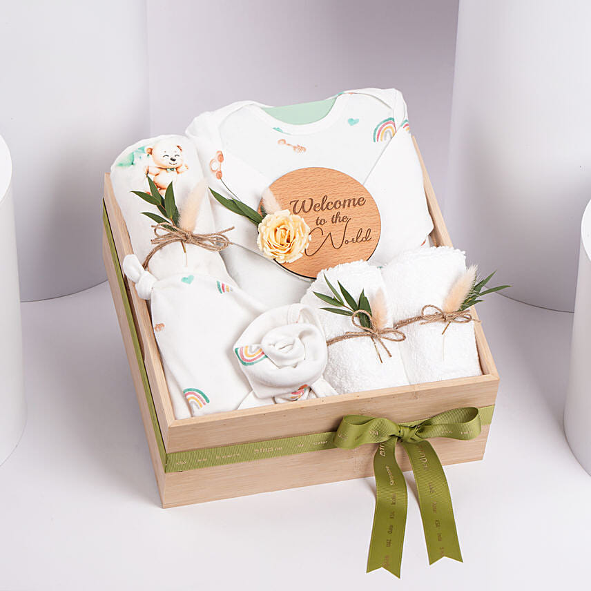 Welcome to the World Baby Box: New Born Gift Hampers