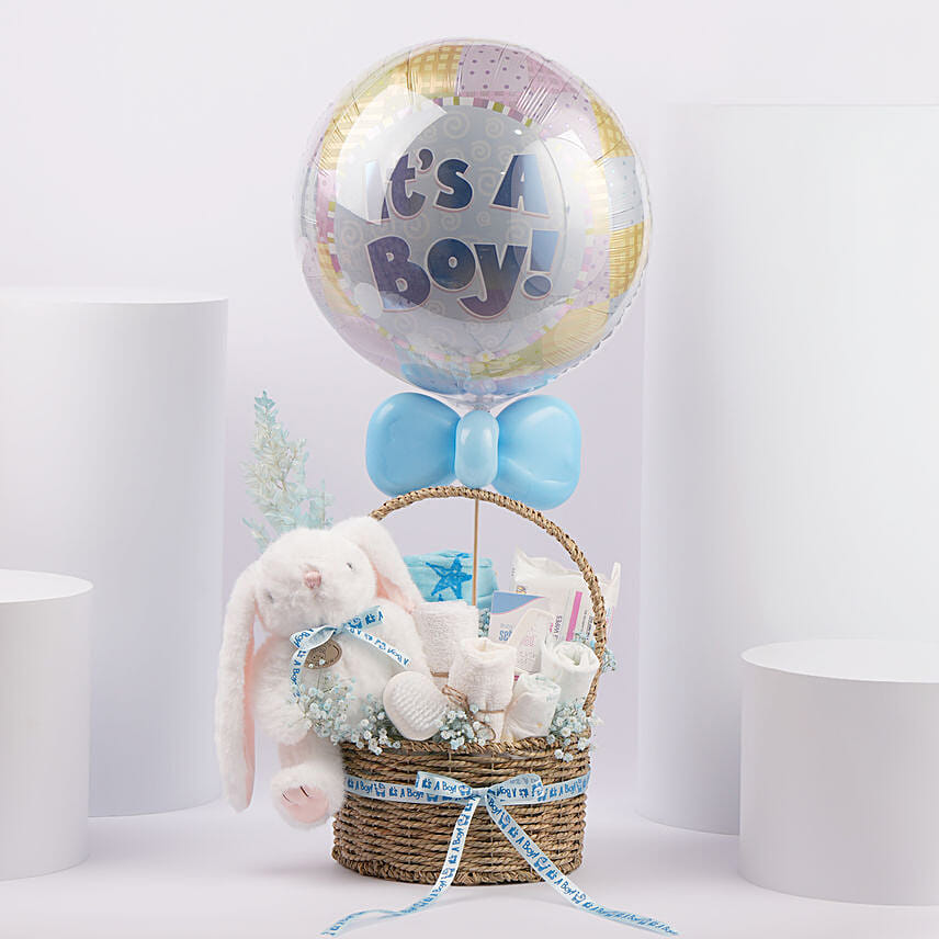 Welcome Baby Boy Gift Basket: Gift Hampers