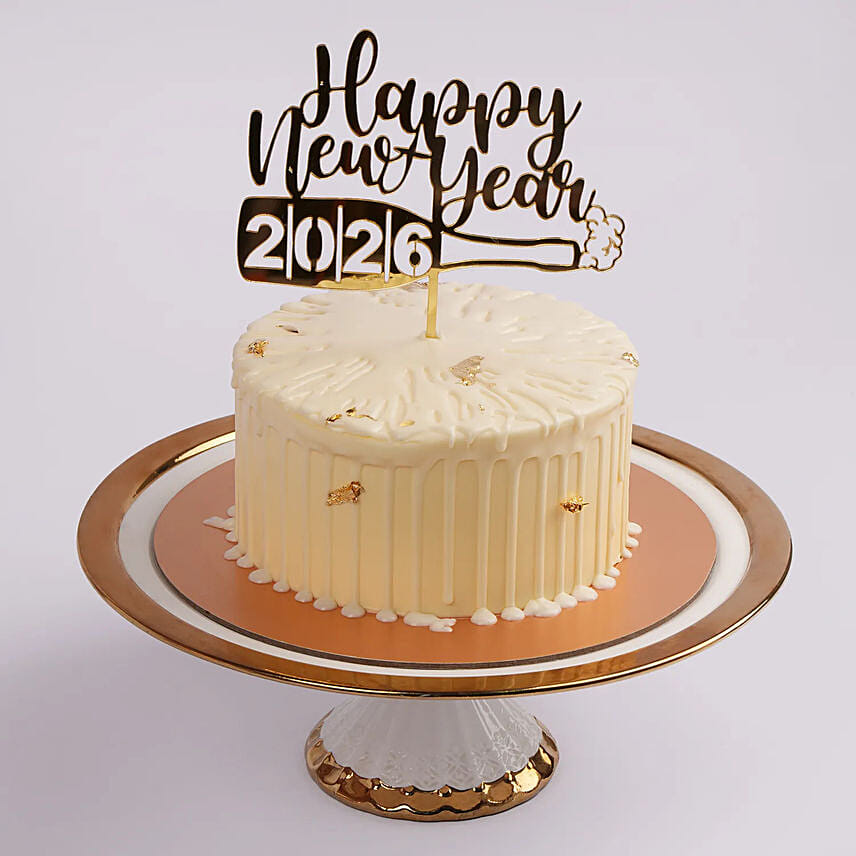 Signature New Year Red Velvet Cake 1Kg: New Year Cakes