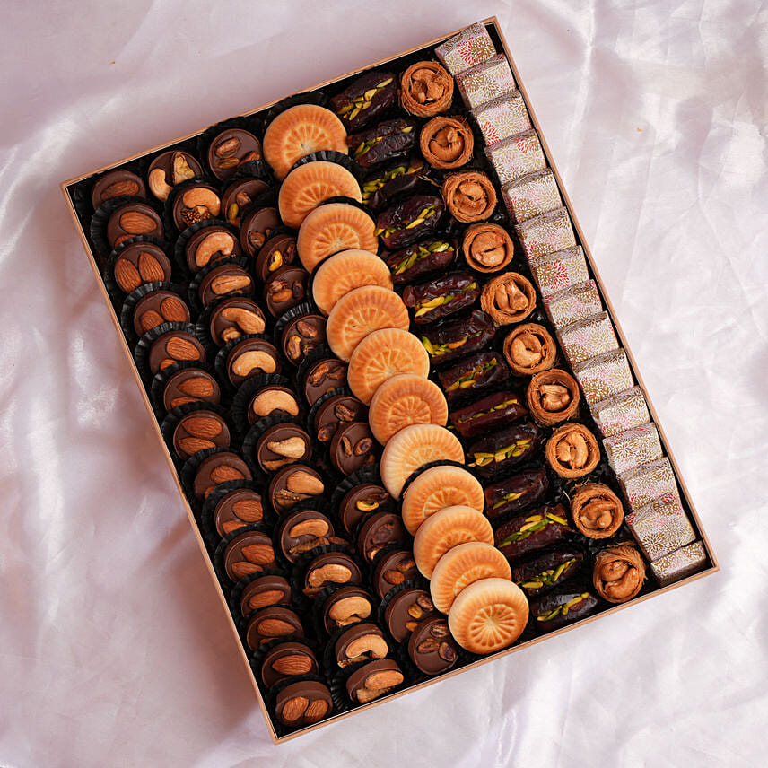 Assorted Tempting Delights Box: Eid Chocolates