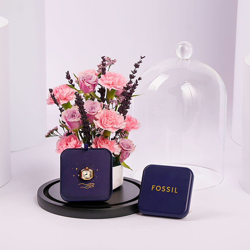 Fossil Watch Ring For Her: Fossil Watches