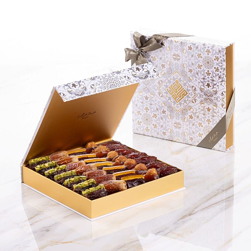 Bateel Hiba Gift Set Premium Assorted Dates: هدايا العيد اونلاين 