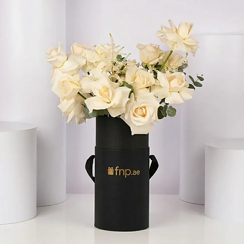 Pure Elegance White Roses: Flowers