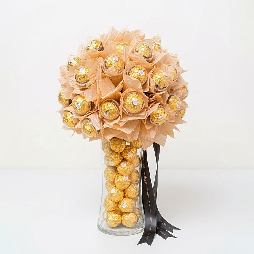 Gold Rocher Sparkle: Chocolates in Dubai