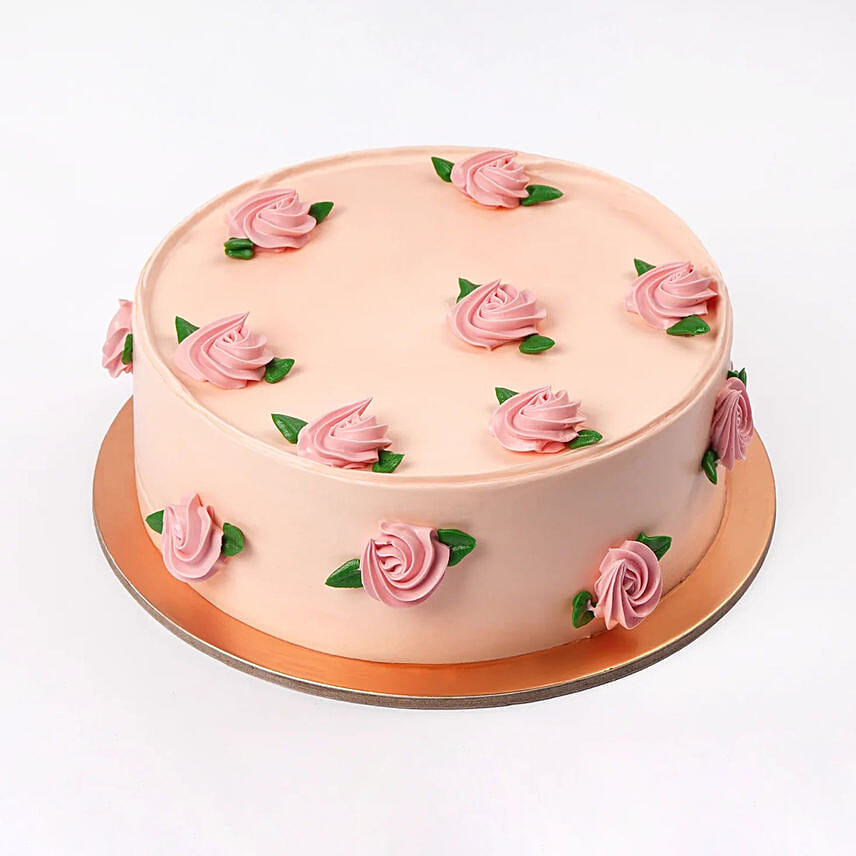 Rose Bloom Mothers Day Chocolate Cake 500Gm: Mothers Day Cakes