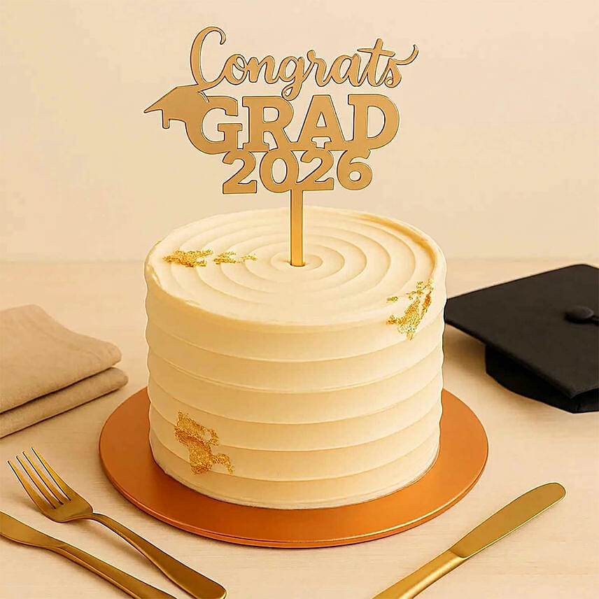 Grad Glory Cake: Graduation Gifts