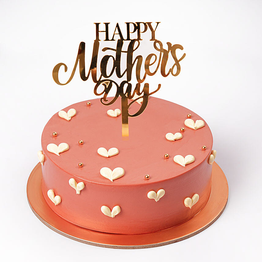 Made With Love For Mom Chocolate Cake 500Gm: Mothers Day Cakes