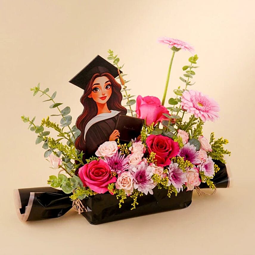 Graduation Success Flowers For Her: Graduation Gifts