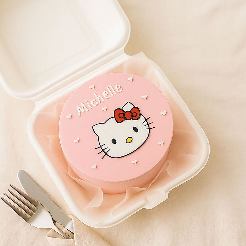 Hello Kitty Bento Cake: Hello Kitty Cake
