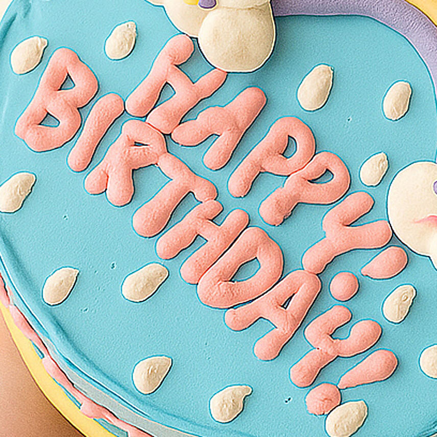 Mickey Mouse Theme Chocolate Fudge Cake 1.5 KG: Frozen Birthday Cake