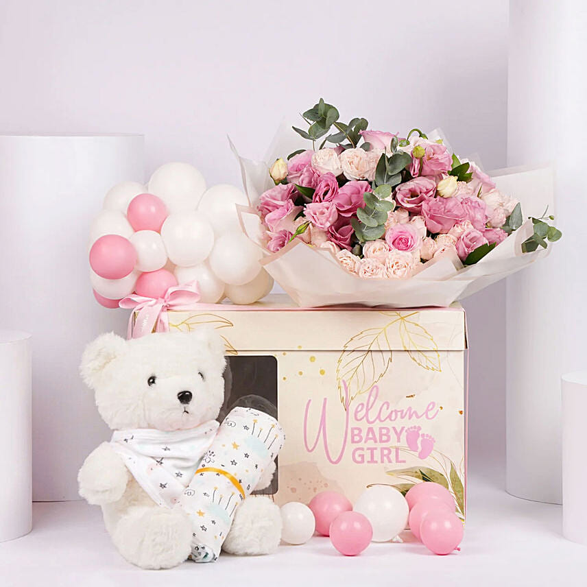 Baby Girl Gift Box: New Born Baby Gifts