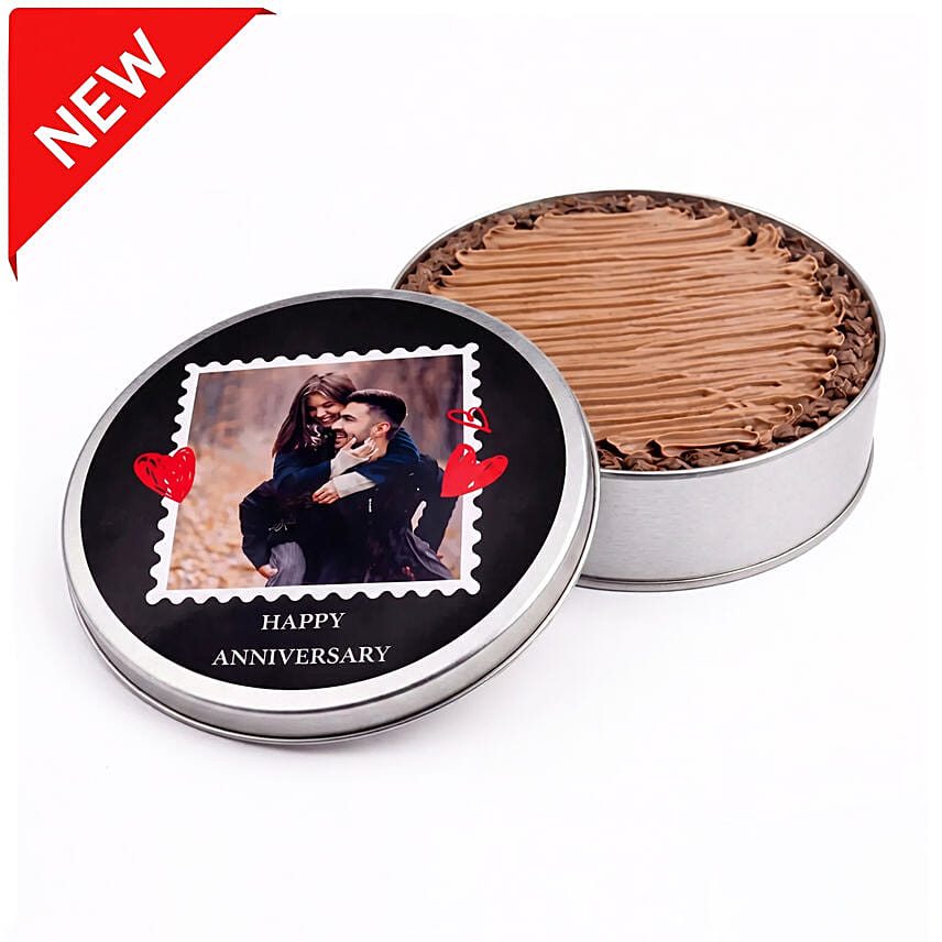 Romantic Anniversary Tin Cake: Anniversary Gifts