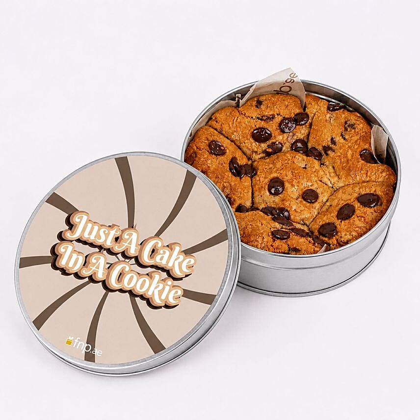 Chocolate Chip Cookie Cake in Tin: Birthday Gifts