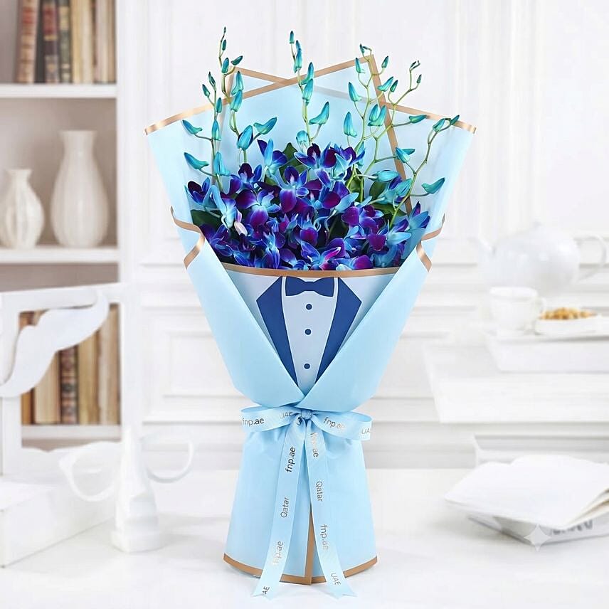 Fathers Day Blue Orchid Tribute: Father's Day Gifts