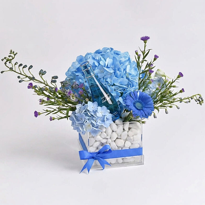 Davidoff Cool Water Gift for Her: Flowers N Perfumes