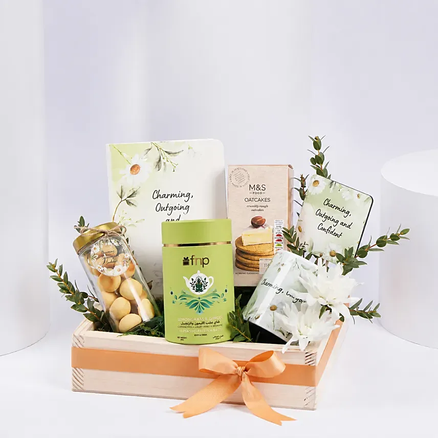 Daisy Theme Birthday Wishes Hamper: Birthday Gift Hampers