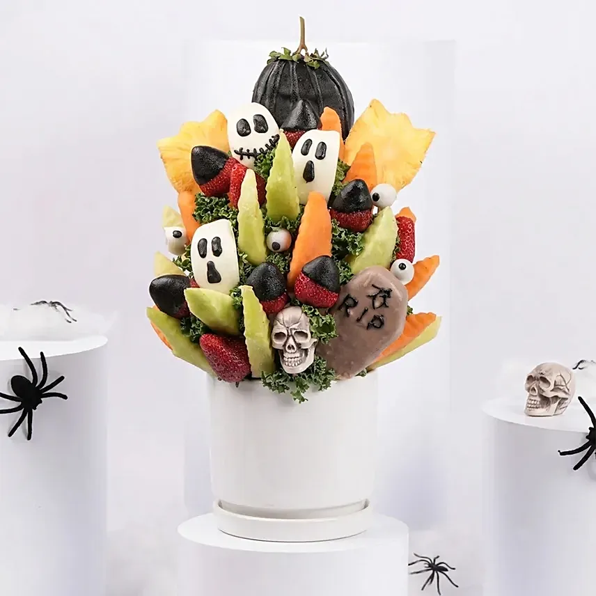 Monster Mallow Fruit Bites: Halloween Gifts