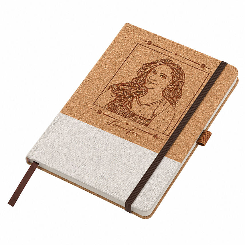 Personalized Name and Photo Notebook: Engraved Gifts