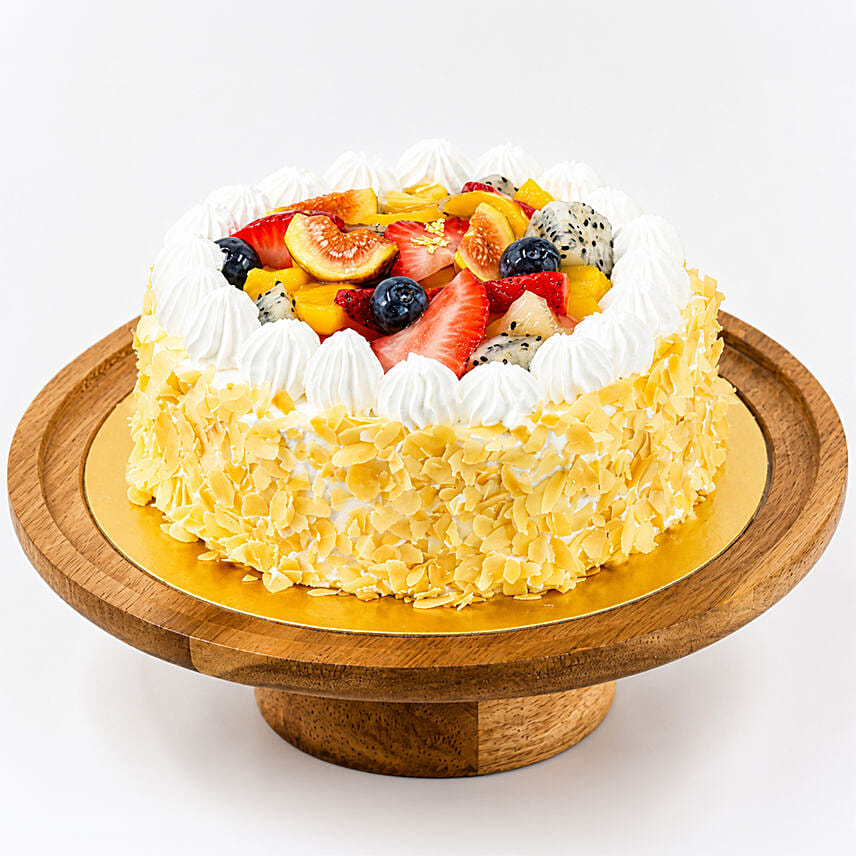 Vanilla Fruit Cake: Anniversary Cakes in Ajman