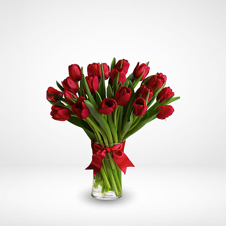 Simply Red Tulips: Valentines Day Gifts to Lebanon