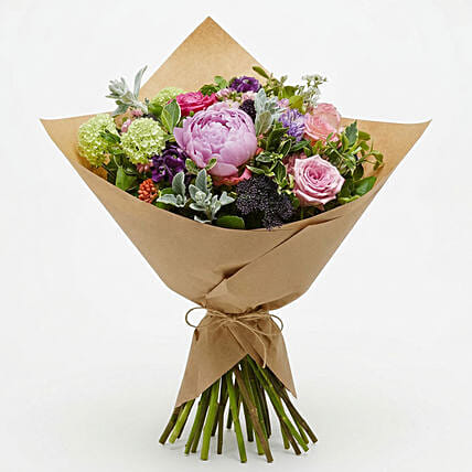 Moms Colorful Bouquet: Send Flowers to Lebanon