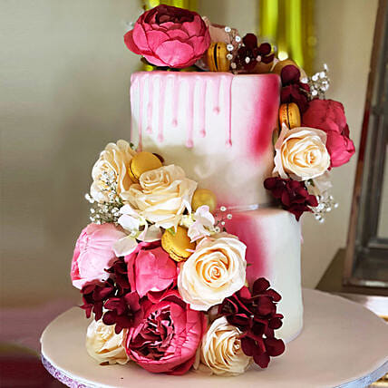 2 Tier Premium Cake: Cakes for Girlfriend