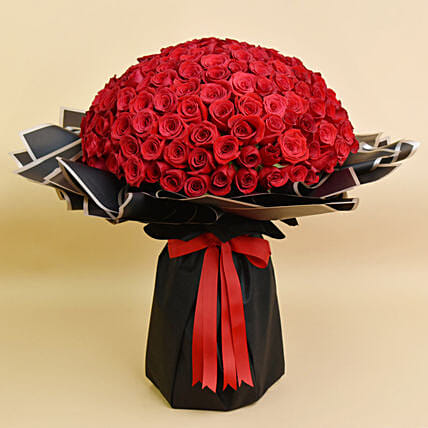 200 Valentine Roses Bouquet: Love & Romance Flowers