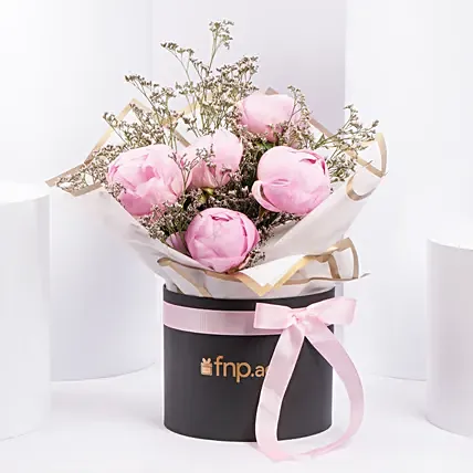 A Blossoming Message of Love: Peonies Flower Bouquets