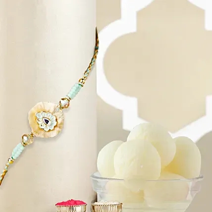 Artisan Affection Ethnic Rakhi N Rasgulla: Ethnic Rakhi 