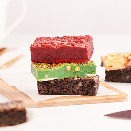 Assorted Brownie Box of 6: توصيل كيك أبوظبي