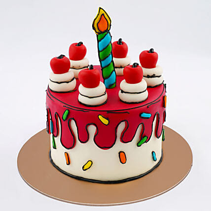 Birthday Candle Cake: Kids Cakes