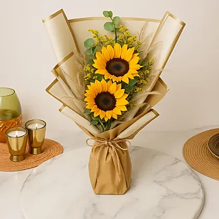 Bouquet Of Sunshine: Get Well Soon Flowers