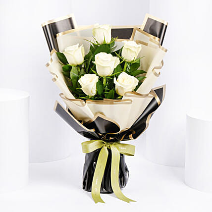 Bouquet Of White Roses: White Rose Bouquets
