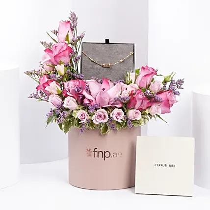 Cerruti 1881 Bracelet In Floral Gift Box For Her: 