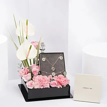 Cerruti 1881 Iconic Jewellery Gift set For Her: Diwali Gifts