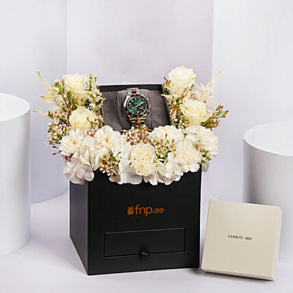 Cerruti 1881 Watch Luxury Gift Box For Him: Gifts for Dad