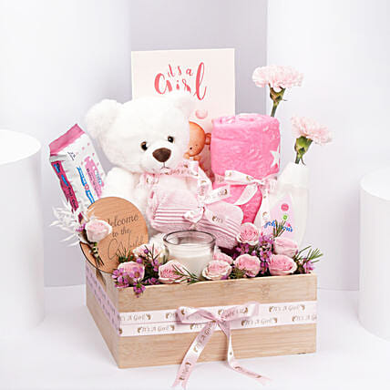 Congrats It's a Girl: New Born Baby Gifts