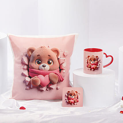 Cuddle Comfort Set: Teddy Day Gifts