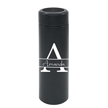 هدية قارورة ماء بشاشة إلكترونية مطبوعة حسب الطلب - 500 مل: هدايا اكسسوارات مخصصة 