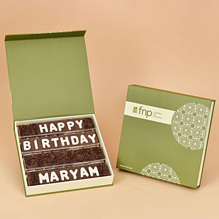 Customized Happy Birthday Chocolate: Birthday Chocolate Box