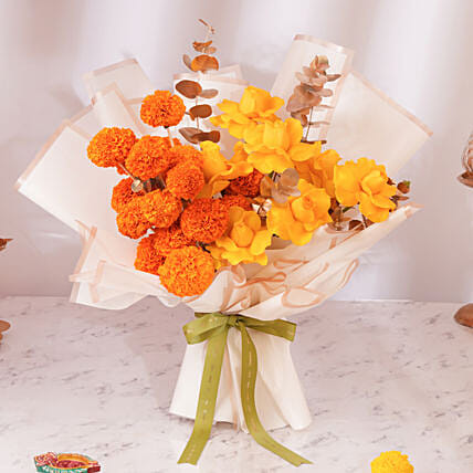 Diwali Glow Bouquet: Diwali Gifts