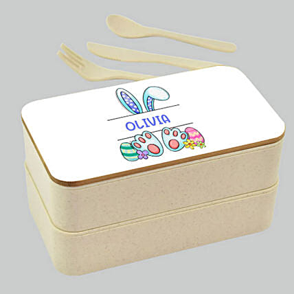 Easter Bunny Personalised Lunchbox: هدايا عيد الفصح 