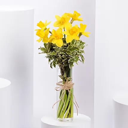 Easter Daffy Delight Arranegement: Easter Flowers 