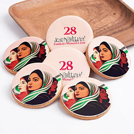 Emirati Womens Day Cookies: Cookies in Dubai