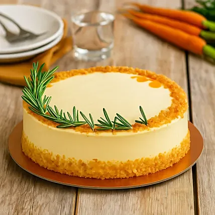 Golden Carrot Gateau: Congratulations Gifts