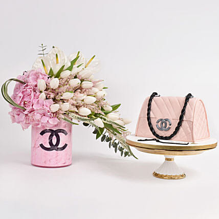 Flower Luxe and Designer Cake: Tulip Flower Bouquets