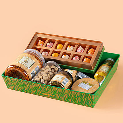 Ganpati Tray Hamper: 