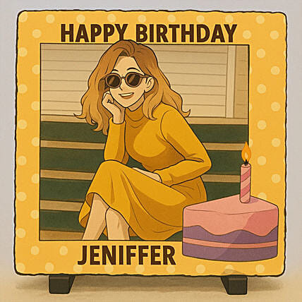 Ghibli Personalised Birthday Fun Frame: 