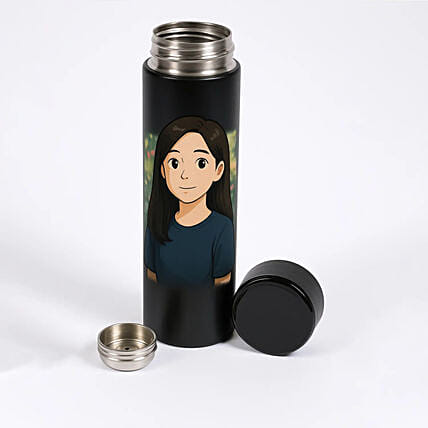 Ghibli Printed Water Bottle: Personalised Ghibli